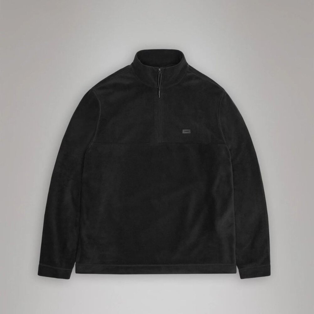RAINS Addis Fleece Half Zip - Medium - Black